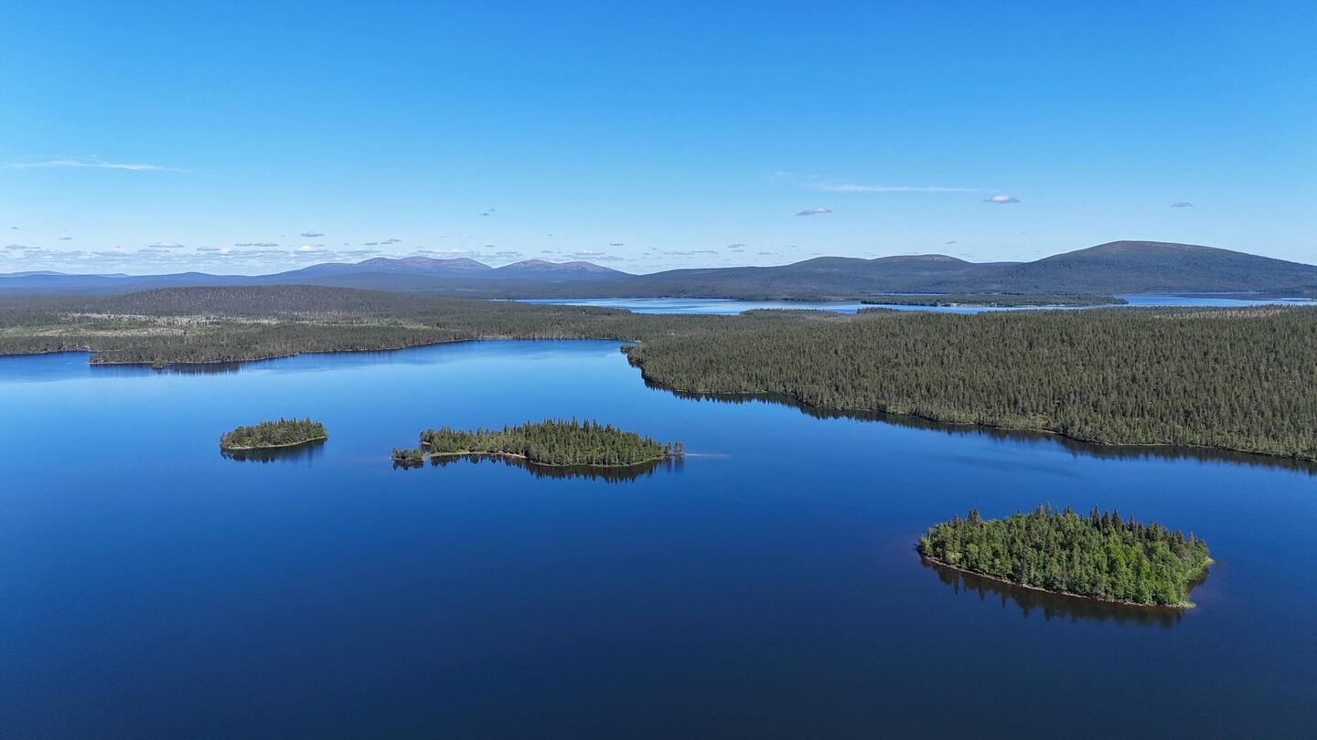 Särkijärvi-See in Finnland