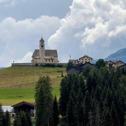 Almost at Colle Santa Lucia — Dolomiti, Italy.