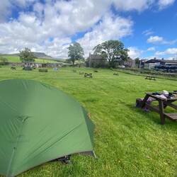 Our camp for tonight
