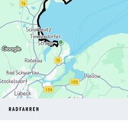 Ordentlicher Ritt bei dem Wind