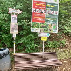 Hier beginnt der Bergweg