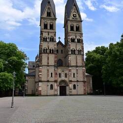 St Kastor's Basilica. Parts of the building date from 1160