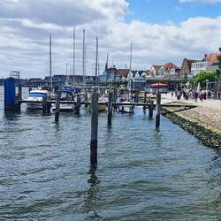 Der Hafen in Travemünde