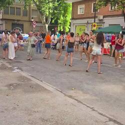Another street closed, in another part of town, for community party