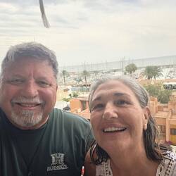 A day visiting Teresa from Pueblo Inglés, 2 weeks earlier