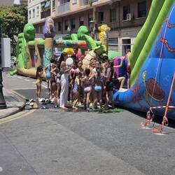 Kids playing in the street