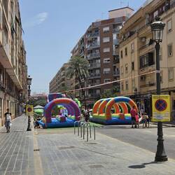 Street closed for kids party