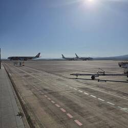 All these planes have engines removed