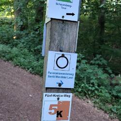 und schon auf dem neuen Trail