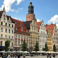 Rynek mit Turm der Elisabethkirche