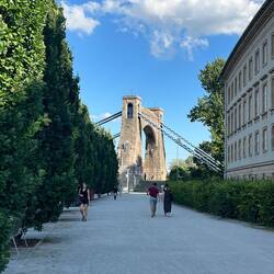 Ehem. Kaiserbrücke, heute Most Grunwaldzki