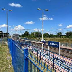 Bahnhof Zgorzelec, Nachbarstadt von Görlitz