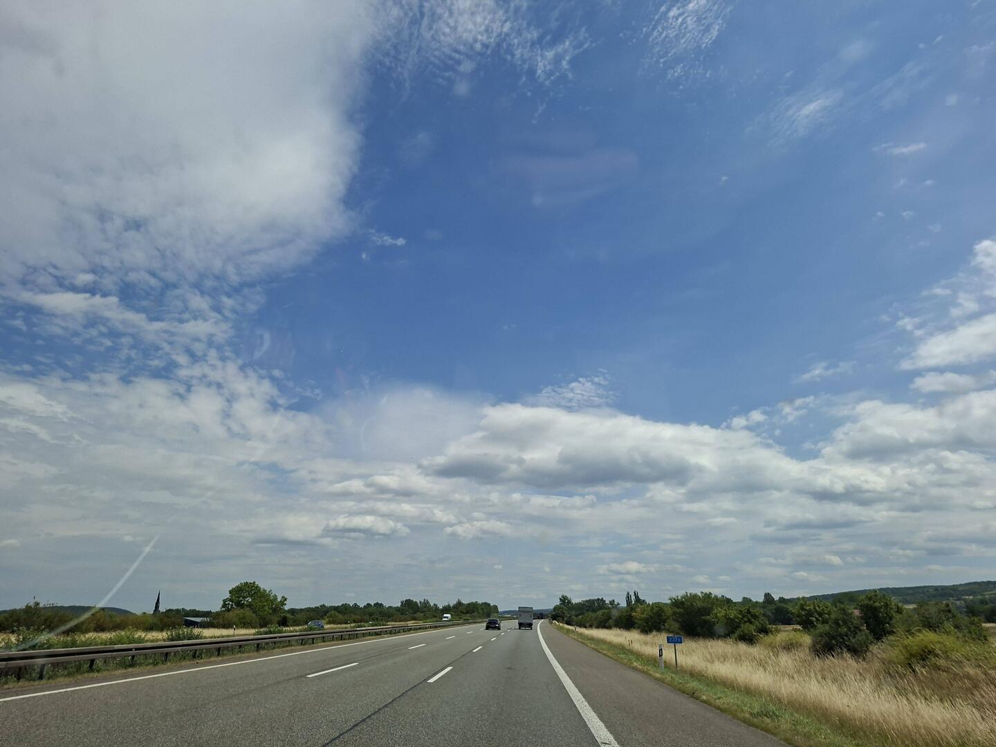 Himmel über Thüringen