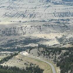 More switchbacks below