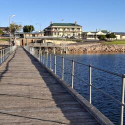 Jetty, & pub which was were the whole town seemed to meet on Friday night