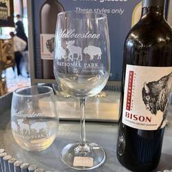I thought Yellowstone had its own vineyard...turns out the bison imports its grapes from California!
