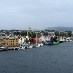 Im Hafen von Stavanger am Konzerthuskai