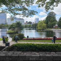 Der Stadtsee Breiavatnet