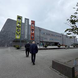 Erster Ausstieg am Erdölmuseum