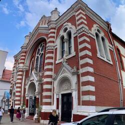 Die Synagoge ist innerhalb der Altstadt