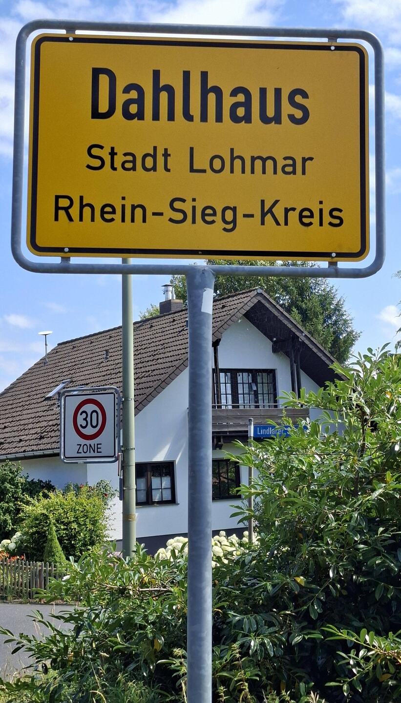 Mit 234 m, der höchste und auch nördlichste Punkte der Stadt Lohmar.