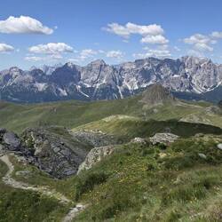 Die Dolomiten sind schon ganz nah