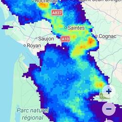 The brief rain storm that finally arrived on Sunday and cooled things down