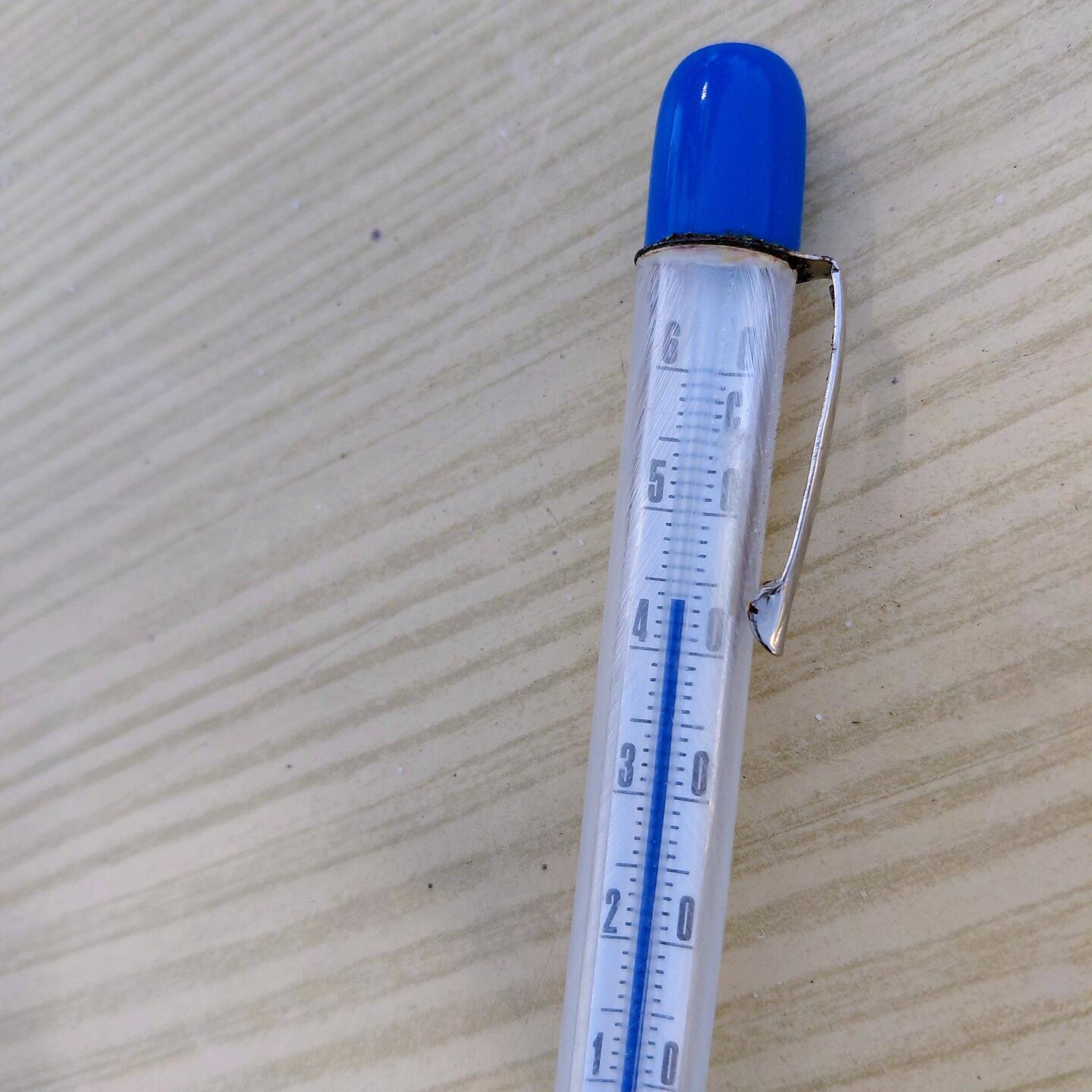 It reached 44 degs in the shade on the hottest day in our back yard