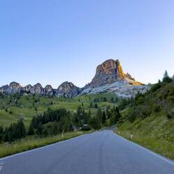 On the way up to Passo di Giau — Dolomiti, Italy.