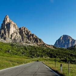 On the way down from Passo di Giau — Dolomiti, Italy.