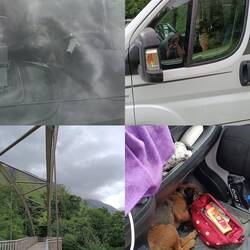 🔑 🚐. ADAC will Mitglieds#. Heck öffnet sich durch Magie . Ben Nevis im Nebel & der Verursacher ...