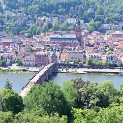 Heidelberg from the Philosopher's Walk