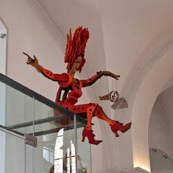 Weird Jesuitenkirche interior