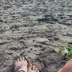 ... endlich mal wieder nackt baden