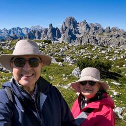 Near the Refugio Lavaredo.