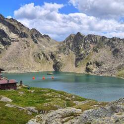 Wangenitzsee-Hütten-Blick