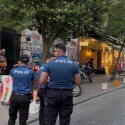 Beispielbild - ich habe mich nie getraut auf die Polizeimassen zu fotografieren...