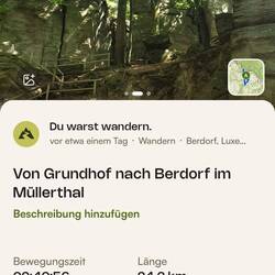 Tolle Wanderung