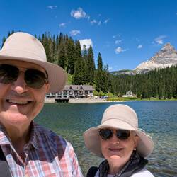 From the trail around the lake — Lago di Misurina, Italy.