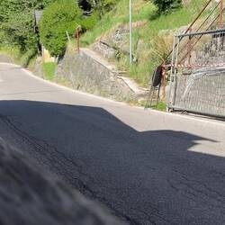 Maratona dles Dolomiti-Enel riders coming through Colle Santa Lucia, Italy.