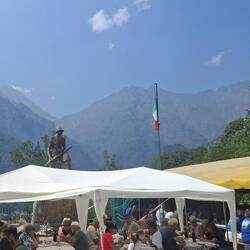A music festival in town