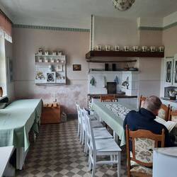 Im Pfarrhaus: Küche