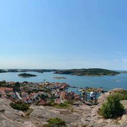 Tolle Aussicht auf Fjällbacka