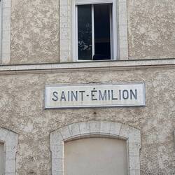 Le gare de Saint-Émilion.