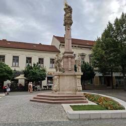 Dreifaltigkeitssäule als Erinnerung an die Pestepidemien