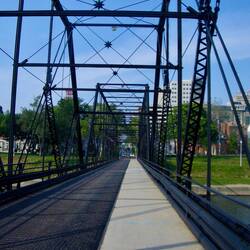 Walnut Street Bridge.