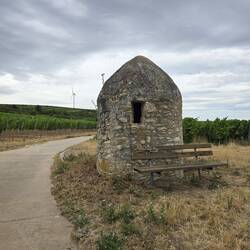 Unterstände in den Weinbergen