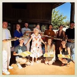 Fete d'anniversaire de Minie ! 80 ans en pleine forme