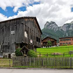 Along the lakefront promenade — Alleghe, Italy.