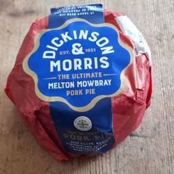 Yes...a pork pie...yum!!! 😋